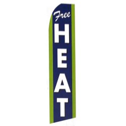 Free Heat wind flag