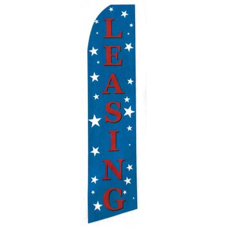 Now Leasing wind flag