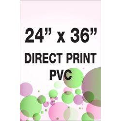 Custom printed PVC