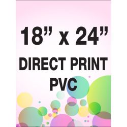 Direct print PVC