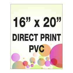 Direct print on PVC