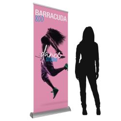 Barracuda 800 retractable banner stand