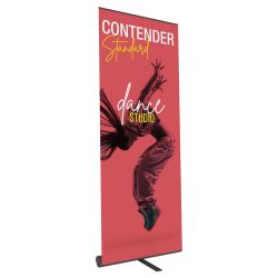 Contender Standard retractable banner stand