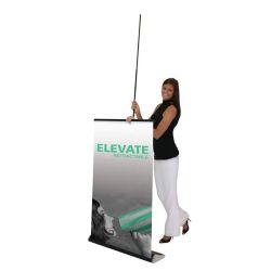 Elevate Retractable Banner Stand assembly