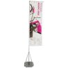 Wind Dancer outdoor flag pole and custom printed flag