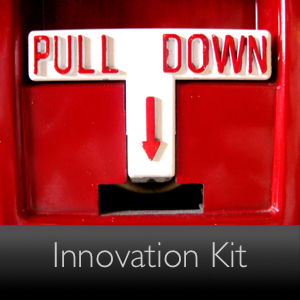 Picture of Fire Alarm pull fromt he Adobe innovation kit